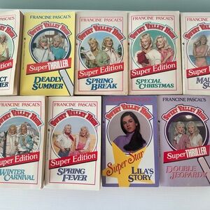 Sweet Valley High Super Edition & Super Thriller Lot of 9 - Many 1st Editions